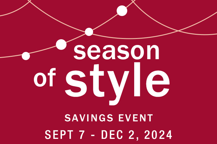 Season of Style savings event